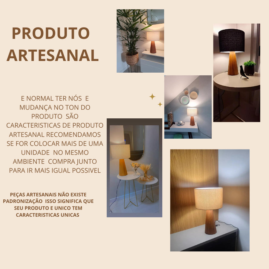 Abajur de Mesa Moderno - imagem 6