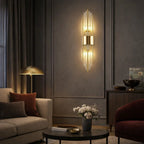 Arandela de Cristal Luxo Ouro – Brivar – foto 5