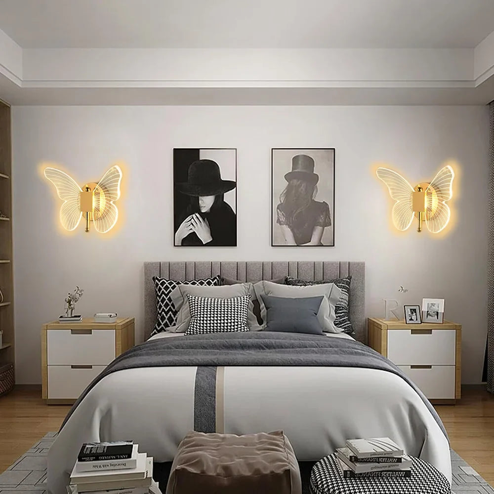 Arandela de Parede Led Borboleta – Brivar – foto 4