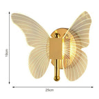 Arandela de Parede Led Borboleta – Brivar – foto 6