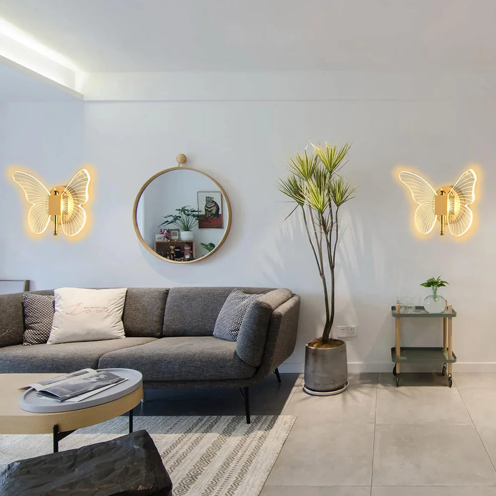Arandela de Parede Led Borboleta – Brivar – foto 8
