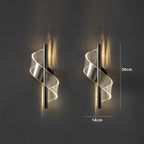 Arandela de Parede Led Nordic Espiral – Brivar – foto 12