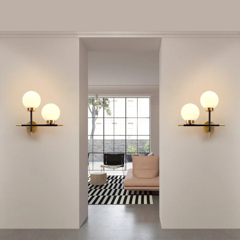 Arandela de Parede Luxo com Bola de Vidro – Brivar – foto 5