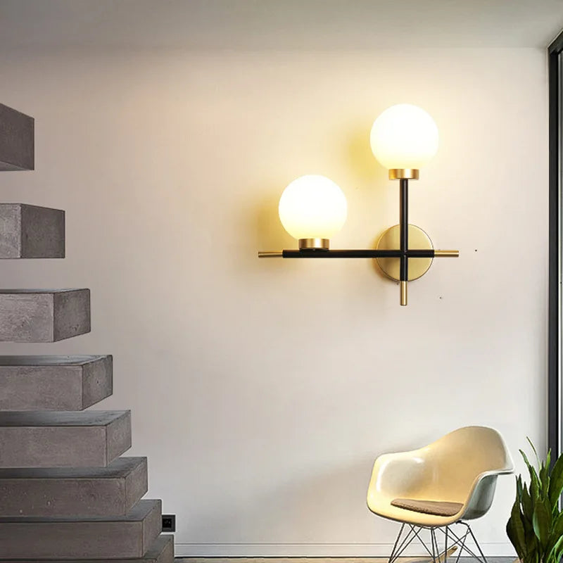 Arandela de Parede Luxo com Bola de Vidro – Brivar – foto 7