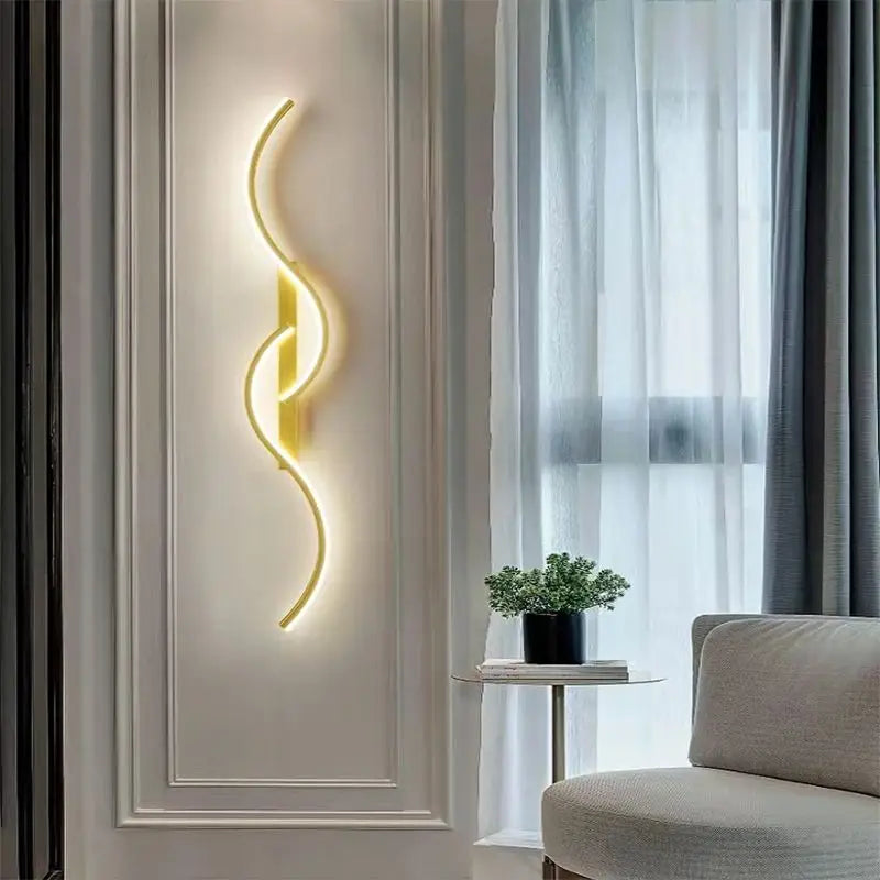 Arandela Decorativa Minimalista LED para Quarto e Sala – Brivar – foto 2