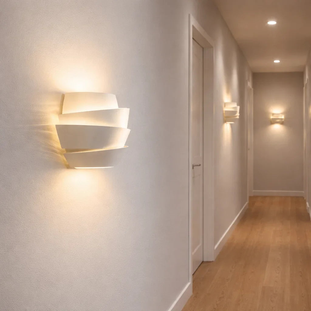 Arandela LED de Parede Branca Pine – Brivar – foto 4