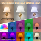 Arandela de Parede para Sala e Quarto Sem Fio/Recarregável
