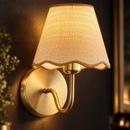 Arandela de Parede LED Sem Fio em Rattan