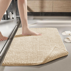 Kit Tapete de Banheiro 40×60 Antiderrapante Microfibra – Brivar Decor