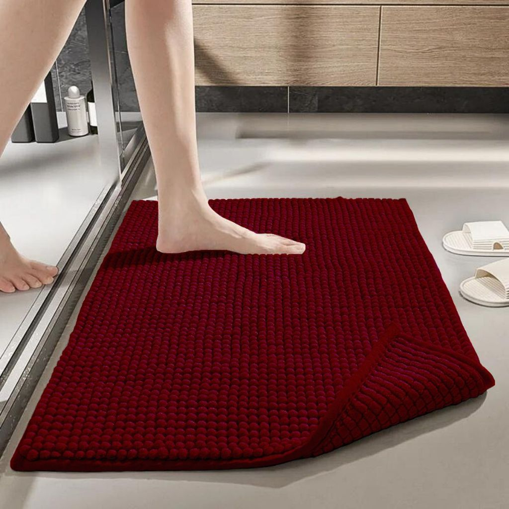 Kit Tapete de Banheiro 40×60 Antiderrapante Microfibra – Brivar Decor