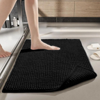 Kit Tapete de Banheiro 40×60 Antiderrapante Microfibra – Brivar Decor