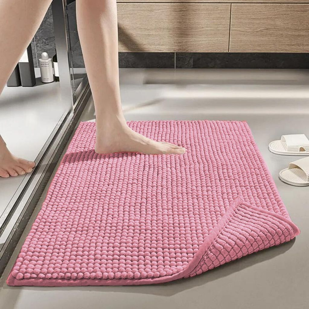 Kit Tapete de Banheiro 40×60 Antiderrapante Microfibra – Brivar Decor