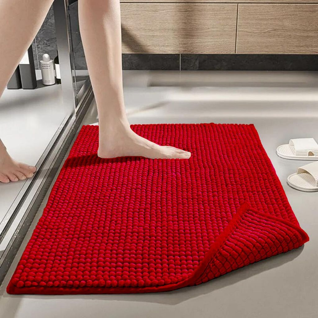 Kit Tapete de Banheiro 40×60 Antiderrapante Microfibra – Brivar Decor