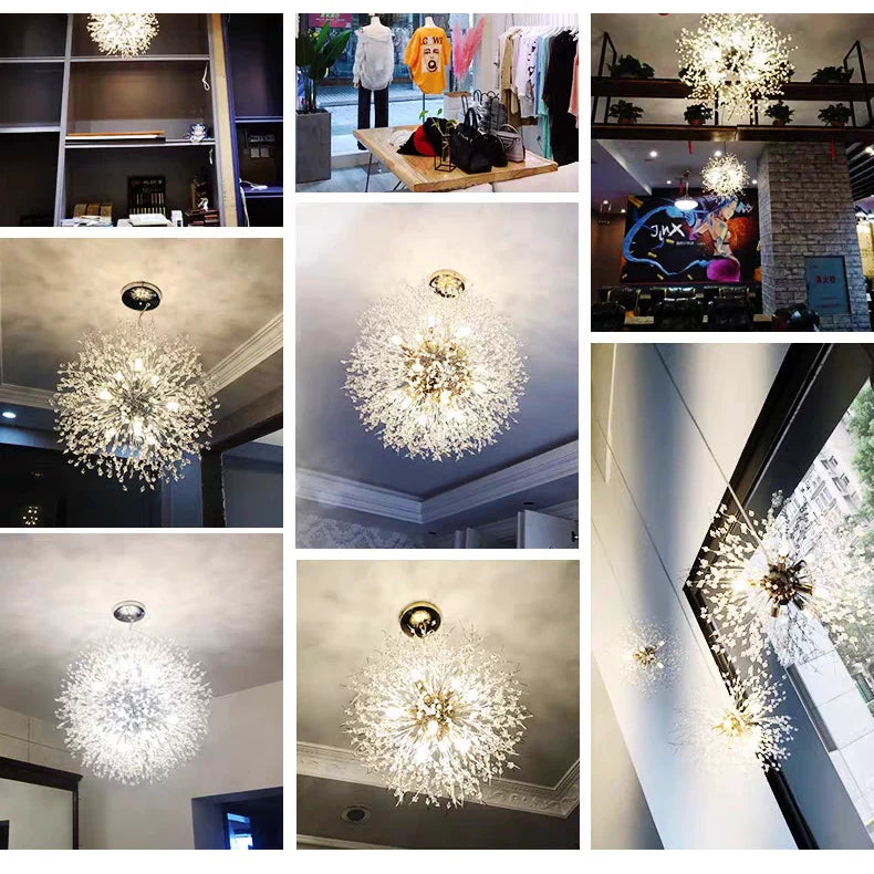 Lustre para Sala Dente de Leão