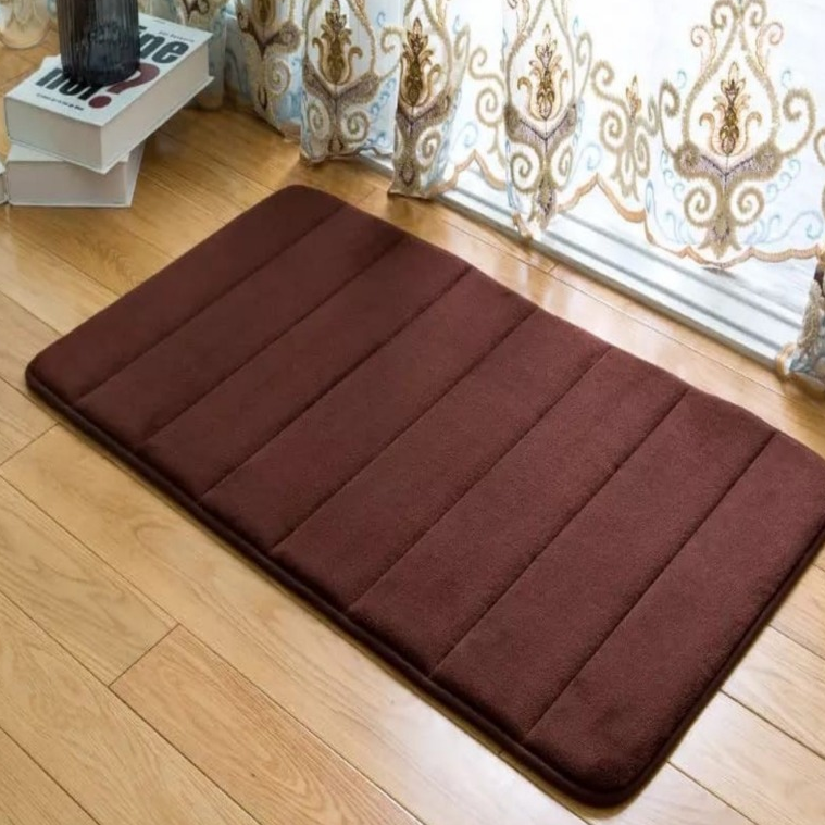 Tapete de Porta Para Banheiro Macio 60cm