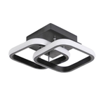 Luminária De Teto Plafon LED Moderna Dourado 3 Cores