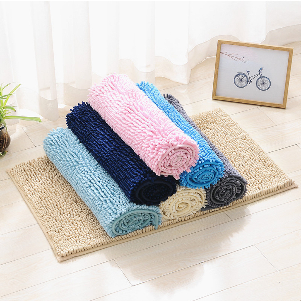 Kit Tapete de Banheiro 40×60 Antiderrapante Microfibra – Brivar Decor