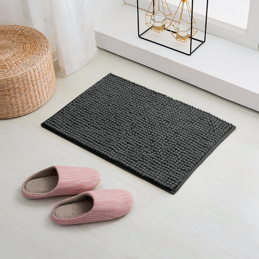 Kit Tapete de Banheiro 40×60 Antiderrapante Microfibra – Brivar Decor