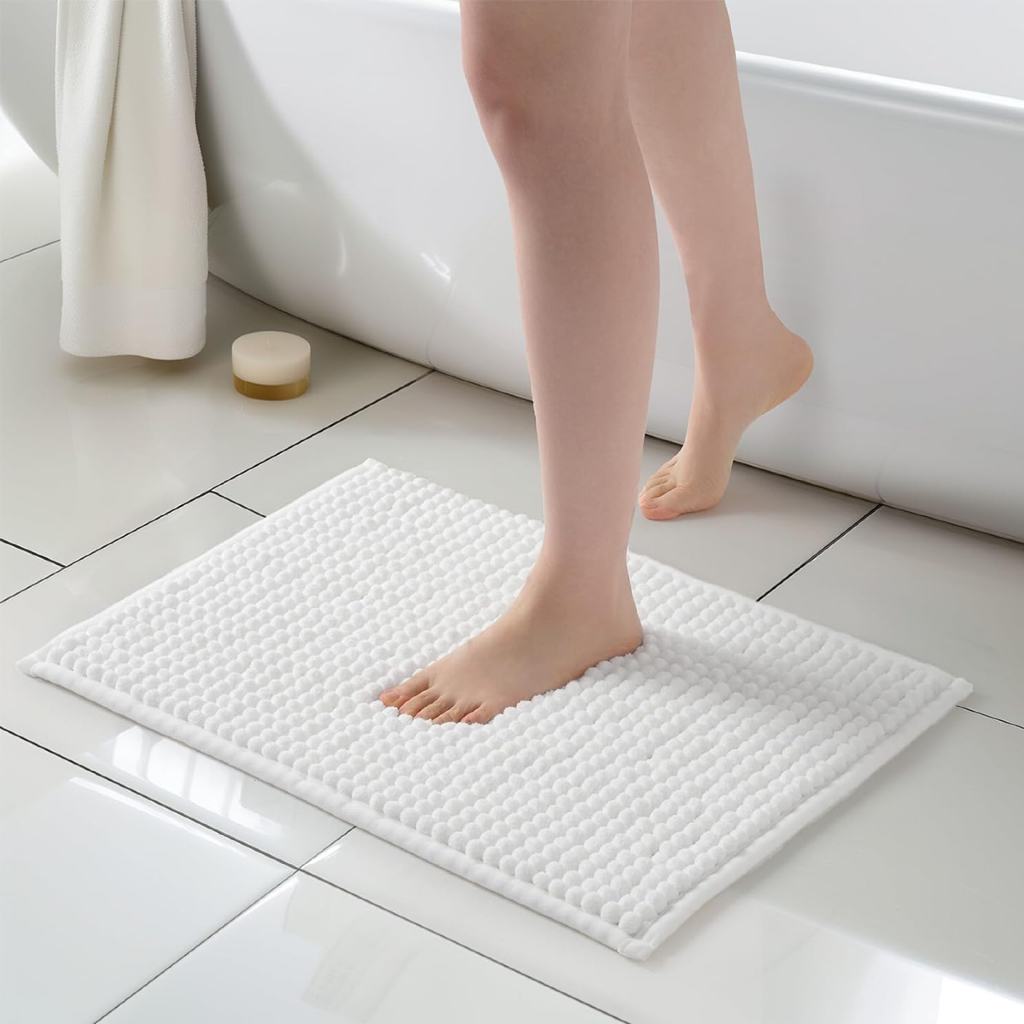 Kit Tapete de Banheiro 40×60 Antiderrapante Microfibra – Brivar Decor