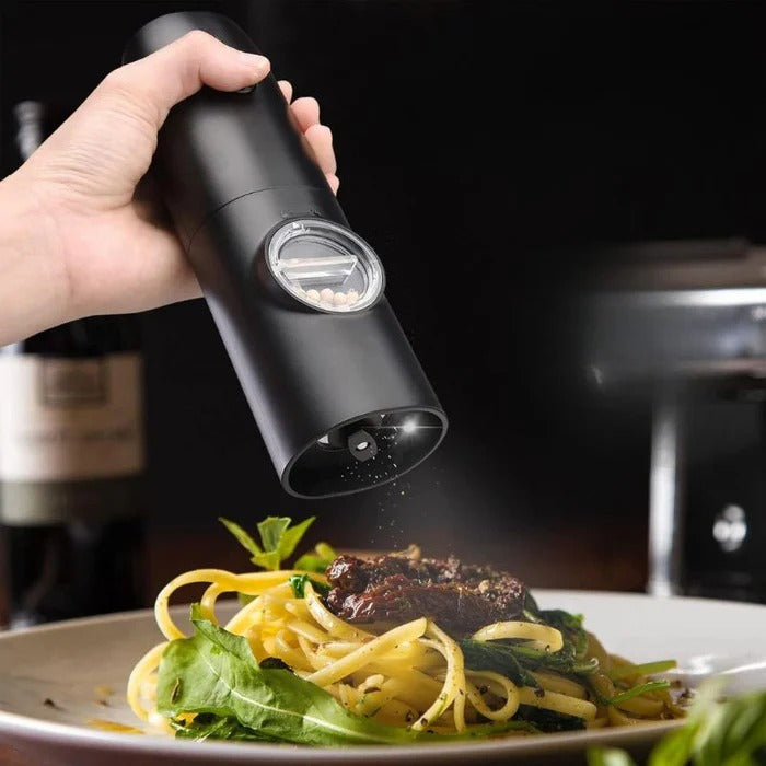 Moedor De Temperos Elétrico Para Sal e Pimenta – Compre 1 e leve 2