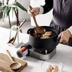 Kit Utensílios de Cozinha 7 Peças em Madeira Teca – Brivar – foto 10