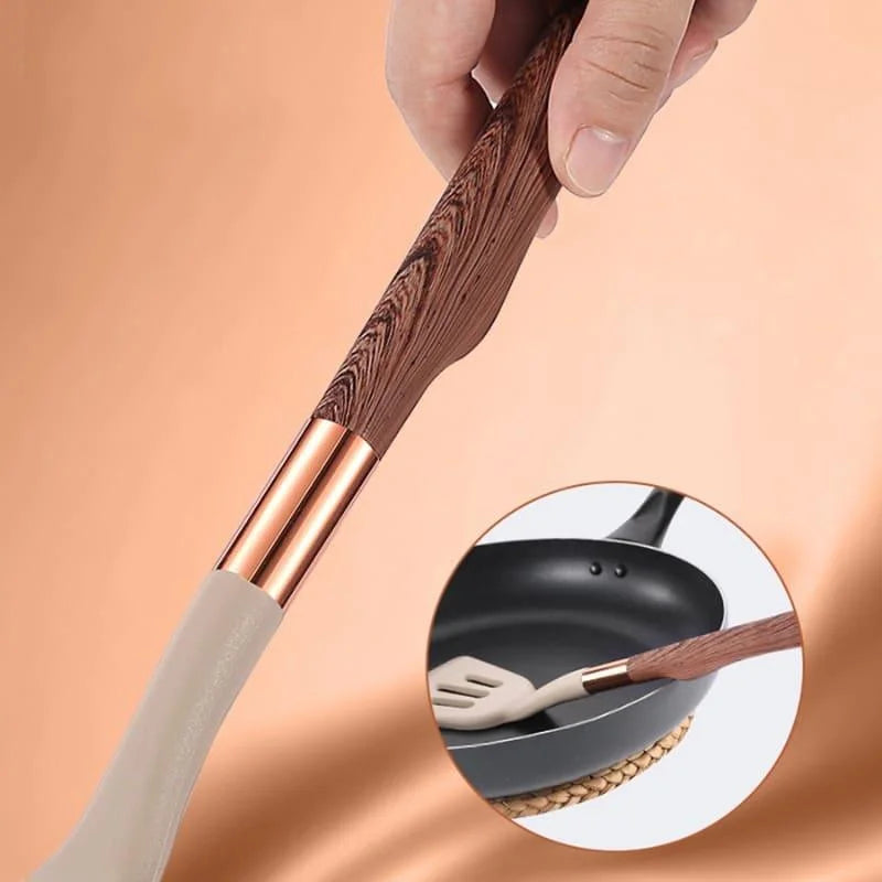 Kit de Utensílios Rosé Essencial — 10 Peças com Organizador – Brivar – foto 6