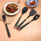 Kit de Utensílios Rosé Essencial — 10 Peças com Organizador – Brivar – foto 7