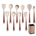 Kit de Utensílios Rosé Essencial — 10 Peças com Organizador – Brivar – foto 13