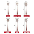 Kit de Utensílios Rosé Essencial — 10 Peças com Organizador – Brivar – foto 15