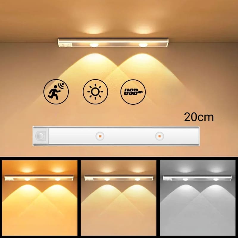 Luminária de LED Magnética com Sensor de Movimento – Brivar – foto 14