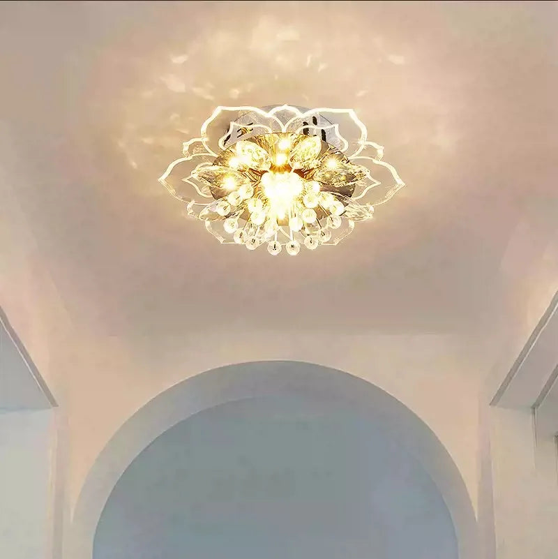 Luminária de Teto Cristal LED Flor – Brivar – foto 3