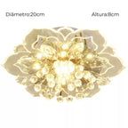 Luminária de Teto Cristal LED Flor – Brivar – foto 6