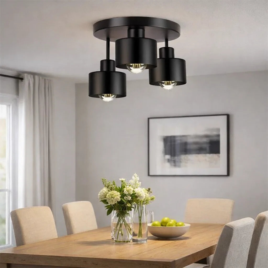 Luminária de Teto Fixa com 3 Pontos de Luz – Brivar – foto 2