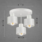 Luminária de Teto Fixa com 3 Pontos de Luz – Brivar – foto 10