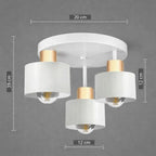 Luminária de Teto Fixa com 3 Pontos de Luz – Brivar – foto 11