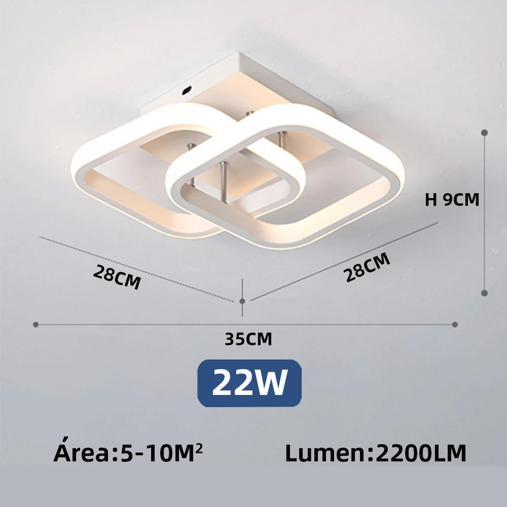 Luminária de Teto Led Plafon Elegance – Brivar – foto 9