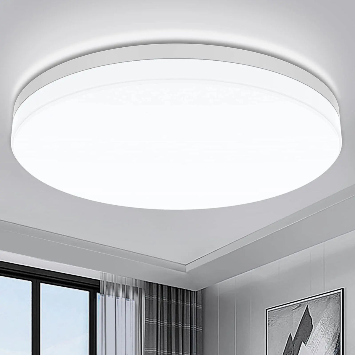 Luminária de Teto Led Plafon Solis – Brivar – foto 1