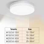 Luminária de Teto Led Plafon Solis – Brivar – foto 7