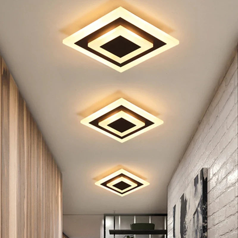 Luminária de Teto Plafon Elegante Quadrada – Brivar – foto 1