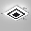 Luminária de Teto Plafon Elegante Quadrada – Brivar – foto 7