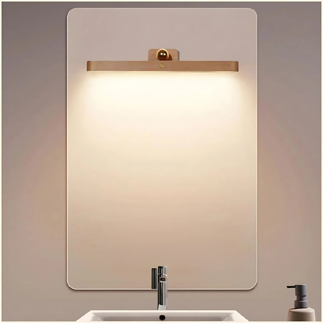 Luminária Led Recarregável Wooden – Brivar – foto 4