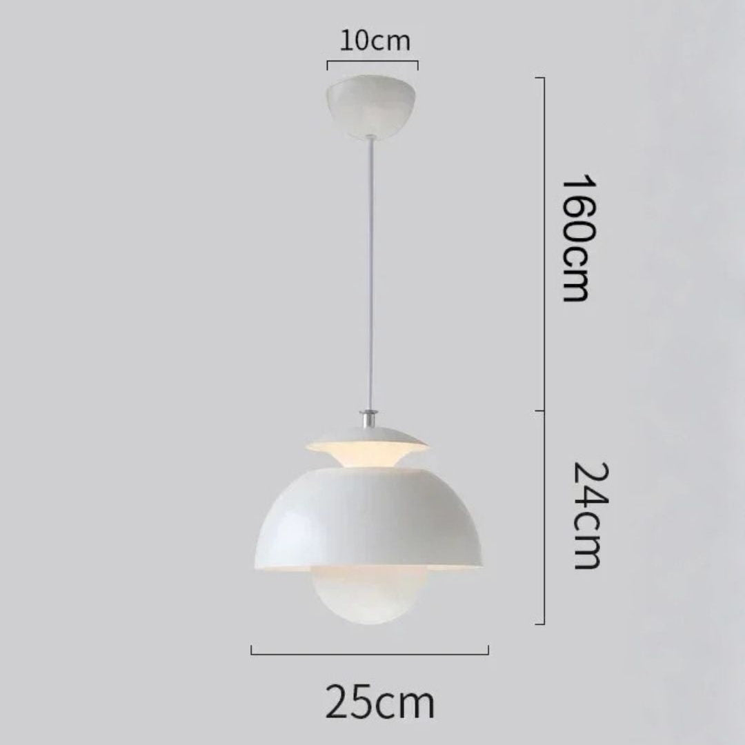 Luminária Pendente Botão de Flor – Brivar – foto 11