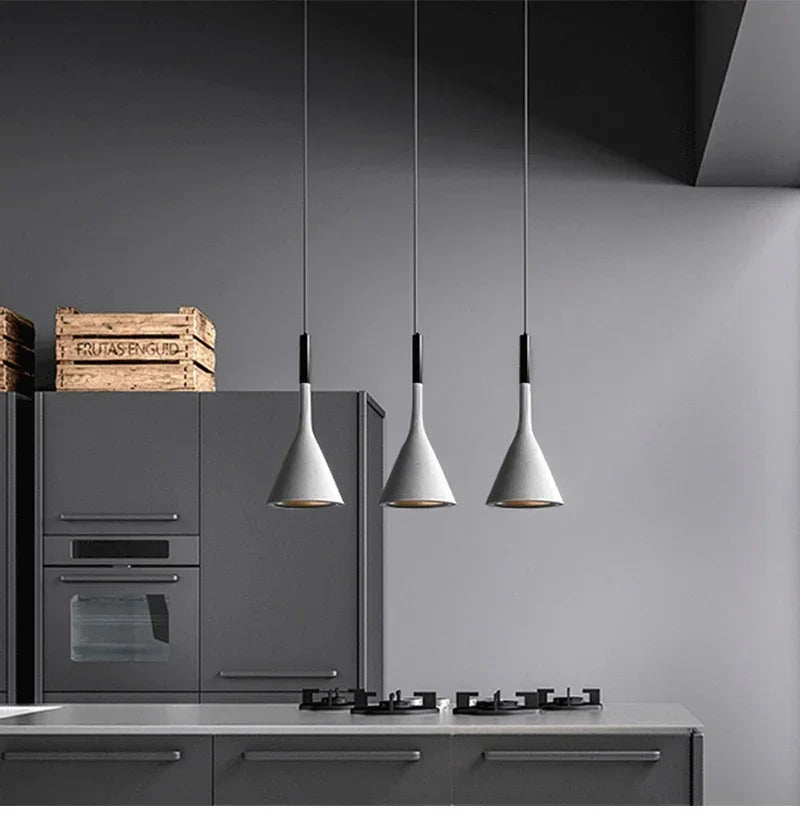 Luminária Pendente Cone Multicolor em Alumínio – Brivar – foto 10