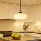 Luminária Pendente de Vidro Nórdica – Brivar – foto 3