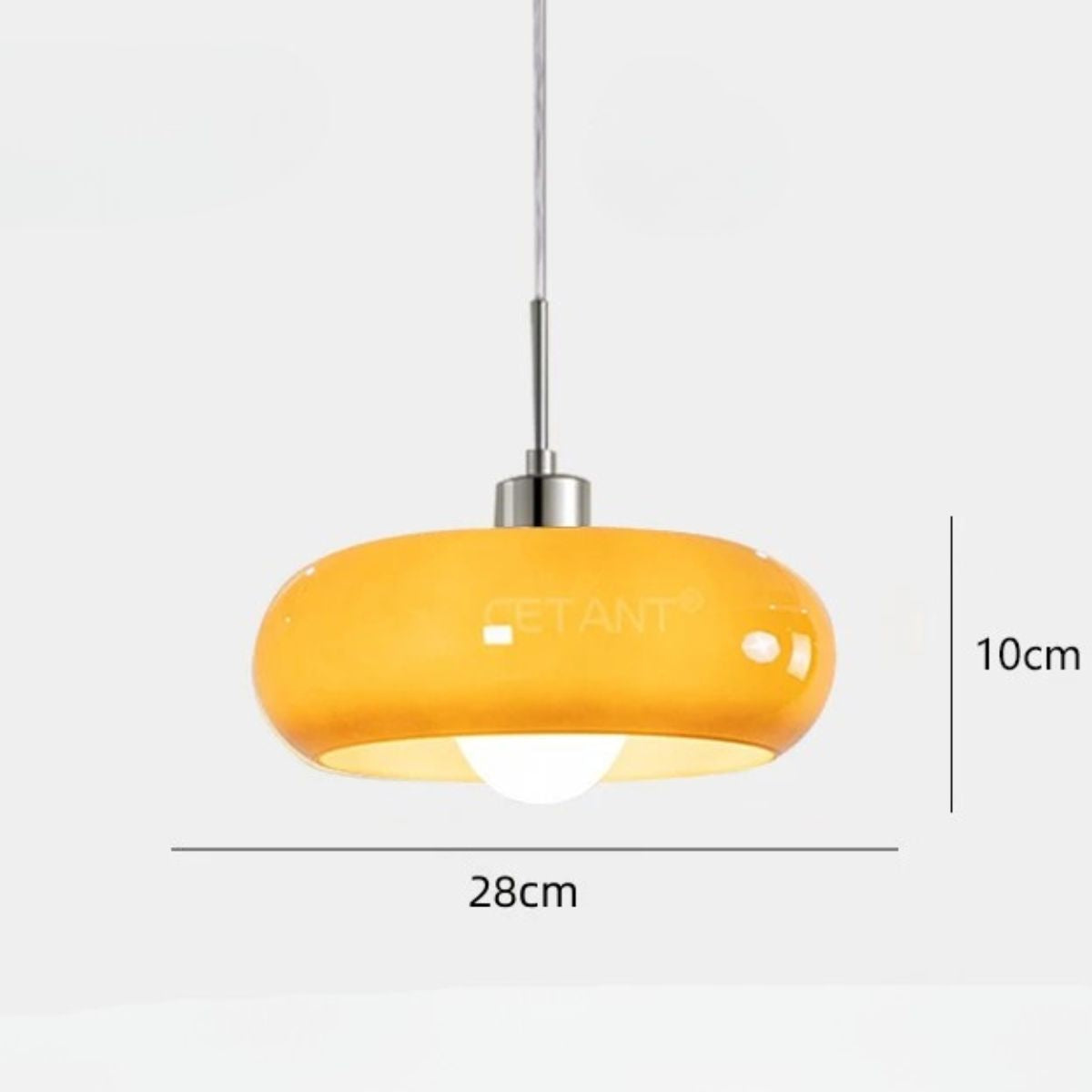 Luminária Pendente de Vidro Nórdica – Brivar – foto 12