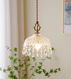 Luminária Pendente de Vidro Retro Francês – Brivar – foto 11
