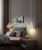 Luminária Pendente LED Borboleta Cristal – Brivar – foto 8