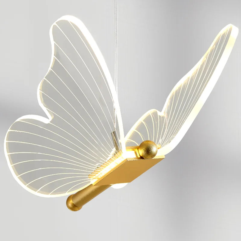 Luminária Pendente LED Borboleta Cristal – Brivar – foto 13