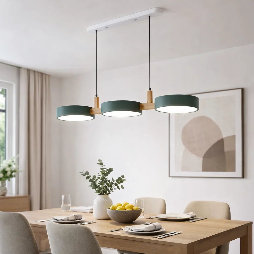 Luminária Pendente Led Metal e Madeira – Brivar – foto 6