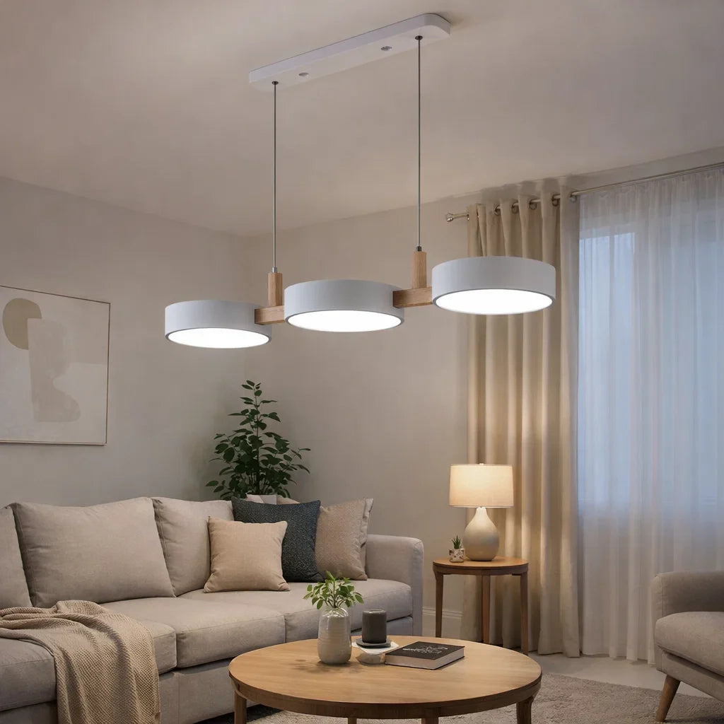 Luminária Pendente Led Metal e Madeira – Brivar – foto 7